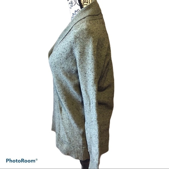 EDDIE Bauer green speckled pull over sweater - Picture 3 of 7